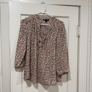 Zac & Rachel Multicolor Floral Blouse